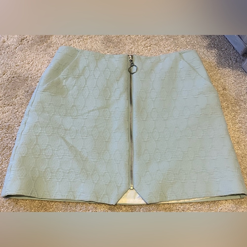 Topshop blue skirt size 6